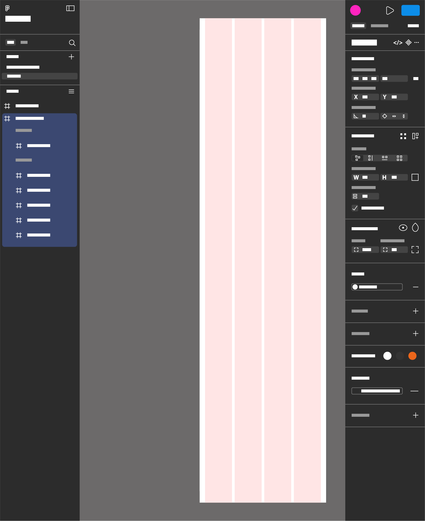 Ilustración de la mesa de trabajo de Figma