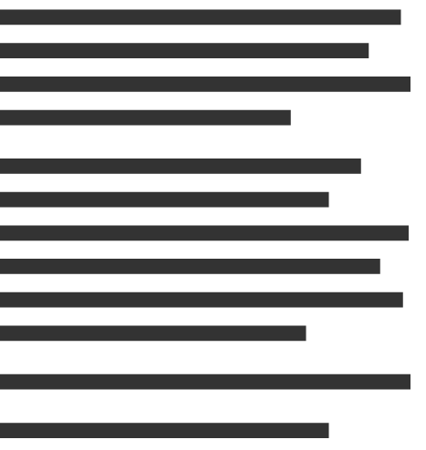 Boceto del texto de inicio de la web